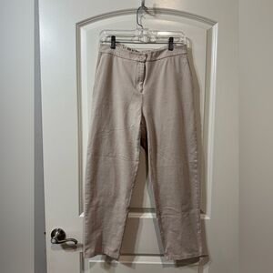 Eileen Fisher Cream Colored Pants